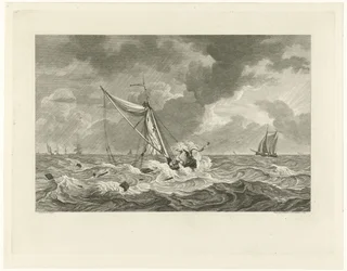 Playas del muelle del patrón Klaas Ringels cerca de Texel, 1778