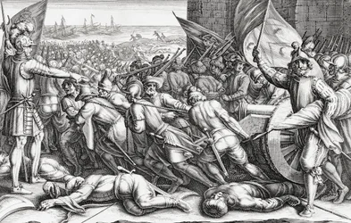 Embarque de las tropas de Ferdinando I de