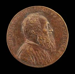 Tommaso Rangone, 1493-1577, Médico de Ravenna [anverso], 1562