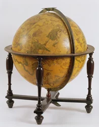 Globo celeste, 1636