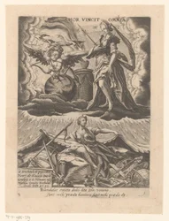 El triunfo del amor
Amor vincit omnia (título en el objeto)
Seis triunfos de Petrarca (título de la serie)