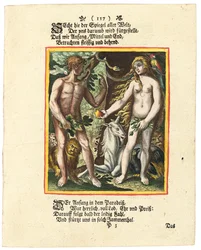 Adán y Eva, c.1700-1725