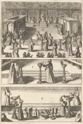 Placa de "Topographia Italiae", 1688