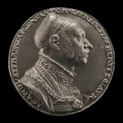 Lorenz Staiber, 1485-1539, Patricio de Núremberg, Escritor y Orador (anverso)