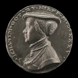 Magdalena Rummel, esposa de Lorenz Staiber 1509 [reverso]