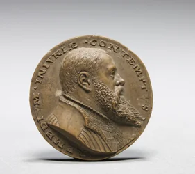 Modelo para el Anverso de la Medalla del Hijo de Martin III Geuder