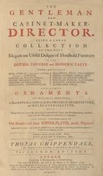 Director de caballeros y ebanistas, 1755