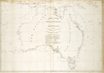 Mapa de Australia