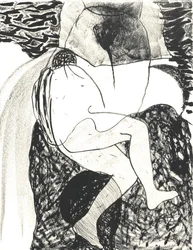 Libro de artista "Des Bêtes" 3, 2018 (litografía)