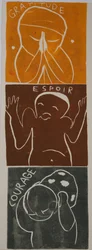 lema dos, 2006 (linograbado)