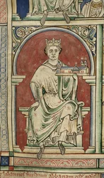 Rey Juan de Inglaterra de la Historia Anglorum, Chronica majora
