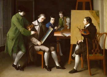 La escuela americana, 1765