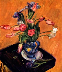Tulipán e Iris, 1929