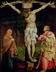 La Crucifixión, c.1525 (óleo sobre tabla)