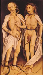 Los amantes muertos (óleo sobre tabla)