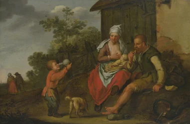 El ferretero y su familia