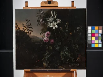 Naturaleza muerta (óleo sobre lienzo)