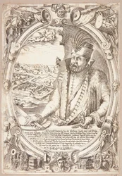 Retrato del comandante militar Nikola IV Zrinski (Miklós IV Zrínyi)
