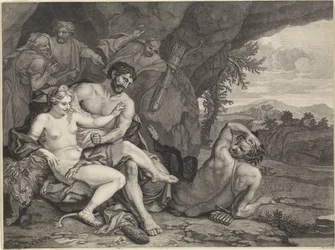 Paisaje con Hércules y Omphale