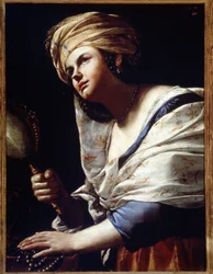 vanita. Vanitas (Vanidad). Pintura de Mattia Preti El caballero de Calabria (1613-1699)