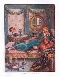 Me gustaría decir vete, ilustración de Los Cuentos de Hadas de Lady Ann, 1914