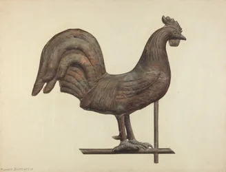 Remate de veleta, c. 1938