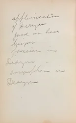 Cuaderno de bocetos italiano: página de notas 239, 1898-1899