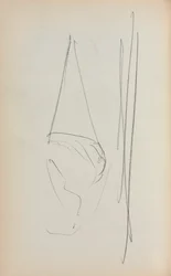 Cuaderno de bocetos italiano: Página de vela 69, 1898-1899