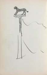 Cuaderno de bocetos italiano: León de San Marcos, página 39, 1898-1899