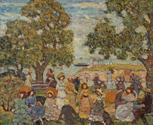 paisaje con figuras
