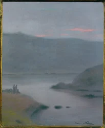 Paisaje (pintura sobre lienzo)