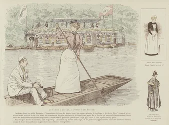 Ilustración para La Vie De Londres por Mars