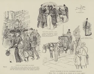 Ilustración para La Vie De Londres