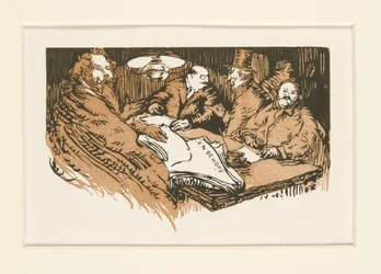 Los vendedores ambulantes de La Pensee, ilustración, pág. 47