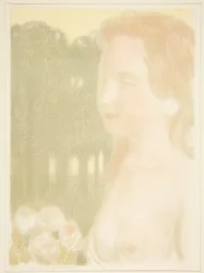 Elle etait plus belle que les reves (Ella era más hermosa que los sueños) de Love: Twelve Lithographs in Colour