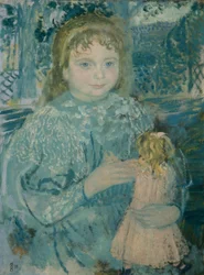 Niña con muñeca (Thérèse Watillaux)
