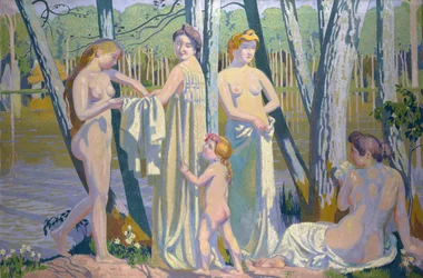 Los bañistas