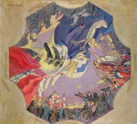 La victoria de 1918 (óleo sobre lienzo)