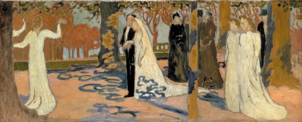 Procesión de boda, c1892-c1893