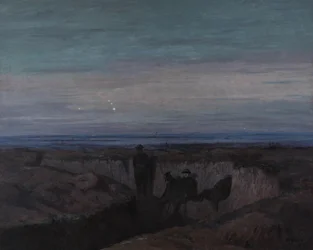 Amanecer en la trinchera de Ouse, 1918