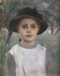 Una joven, 1886