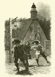 Ilustración de Los Tres Mosqueteros