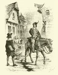 Ilustración de Los Tres Mosqueteros