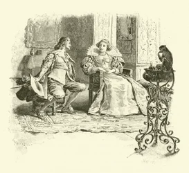 Ilustración para Los Tres Mosqueteros