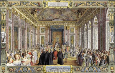 Reparación hecha a Luis XIV conocido como el Rey Sol