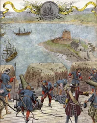 Guerra de la Liga de Augsburgo: derrota de las flotas inglesa y holandesa ante Camaret (Batalla de Camaret), 18 de junio