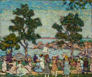 Paisaje (escena del parque)