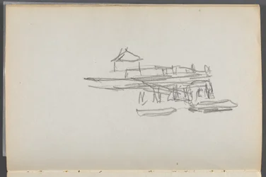 Cuaderno de bocetos, The Dells, N° 127, página 060: Muelle