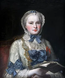 Retrato de la Princesa María Josefa de Sajonia 1731-1767