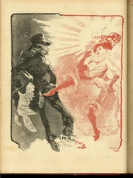 Ilustración de Maurice Radiguet (1866-1941) en Le Rire